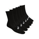 ASICS 6PPK Crew Socks - Black