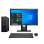 Dell Optiplex 3060 Sff Desktop Combo Intel Core I5 8TH Gen 8GB RAM 256GB Nvme SSD Windows 11 Pro 19 LED Monitor USB Kb & Mouse Certified Refurbished