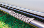 Toyota Hilux Side Steps Black Stainless Steel Double Tube Oval 2016-2026 Artav Bs 800085