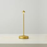 Eypid Cordless Table Lamps Rechargeable LED Touch Bar Lamp Portable Battery Operated Lamps Dimmable Small Table Lamps Minimalist