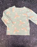 Cotton On Blue Rainbow Long Sleeve Top 2Y