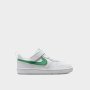 Nike Kids Court Borough Low Recraft Sneaker White Green _ 180904 _ White - 10 / White