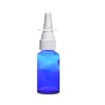 10ML Blue Glass Aromatherapy Bottle With Nasal Sprayer 18 415