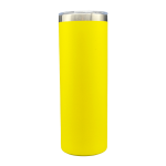 Engraving Yellow Stainless Steel Skinny Tumbler 20OZ