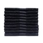 Recycled Ocean& 39 S Yarn Face Cloths 380GSM 33X033CMS Black 10 Pack