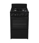 50CM Black 4 Burner Free Standing Oven - UG005