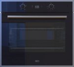 Defy 70CM Gemini Static Eye-level Oven Black - DBO772