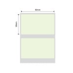 NB447 - - B1 B21 B3S B4 - 50X30MM - 230 Green Labels