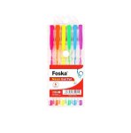 Pen Gel Foska Neon 6PK