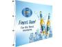 Legend Straight Banner Wall 3 X 2.25M