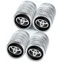 Toyota Tire Valve Dust Cover Caps With Toyota Logostylis