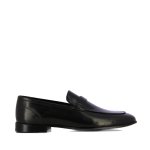 Formal Leather Slip Ons -black