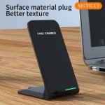 Z2 Stand Wireless Charger With 15W Fast Charging For Iphone 15 14 13 12 11 XS MAX XR X 8PLUS For Samsung S23 S22 S21 S20 S10 S9