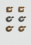 Earrings Sonia - Gold silver