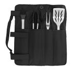 Alva 5PC Bbq Braai Roll-up Tool Set