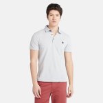 Baboosic Brook Slim-fit Oxford Polo For Men - XXL Grey