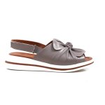 Teagan Silver Grey - Silver Grey 42 Leather