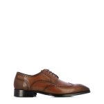 Detailed Formal Lace-up Shoes -tan