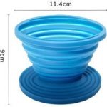Coffee Accessories Coffee Filter Rubber Coffee Maker Sky Blue