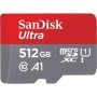 SanDisk Ultra 512GB Micro Sdxc Card Red & Grey
