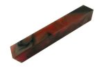 Pen Kit Blank Acrylic Coral With Black Line