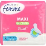 Clicks Femme Maxi Super Plus Sanitary Pads Unscented 9'S
