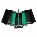 Tool Box Met Blk & Grn 5TIER Mt