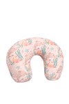 Feeding Pillow Cover And Inner Under The Sea With Pink And White Stripes In Stock