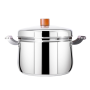 Model 67-69-18 Stainless Steel Steamer Rice Pot With Lid