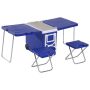 Folding Picnic Table Set Outdoor Freezer And Foldable Table And 2 Chairs-sd