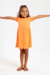 Girls Summer Short Sleeve Dress 2 To 7 Years