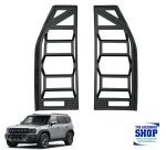 Jetour T2 Taillight Surrounds Matte Black 2025
