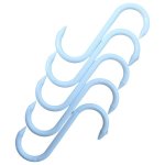 White 7.5CM Biltong Hooks 50PC