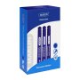 Marlin Dense Liners Permanent Markers 10'S Blue Pack Of 10