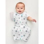 Love To Dream Swaddle Up Transition Bag Lite White Circles - XL 11-14 Kg - Stage 2 Transitional - 0.2TOG