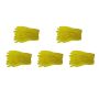 Rubber Household Gloves Flock Lined Small 5 Pack