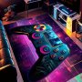 1PC Anti Slip 3D Game Room Rug For Video Gamers Room Decor & Home Decor Bathroom Anti Slip Bedroom Rug Machine Washable Sofa Coffee