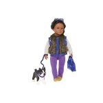 6 Inch Doll Ilyssa & Terrier Indyana