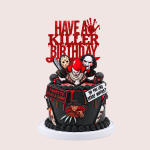 Fright Night Fun Size Cake