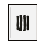 Linings Art Print - A4 210 X 297MM Unframed Art Print Only