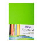 Marlin Project Boards A4 160GSM 100'S Bright Green