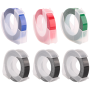 Embossing Label Maker Tape 3D Plastic 9MM X 3M Embossing Label Tape