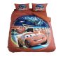 Lightning Mcqueen Kids Character 3D Print Duvet Cover Set - Queen Bed