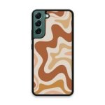 Custom Printed Tpu Cases - Samsung Galaxy S22 Plus 5G & 39 Brown Swirl& 39 By