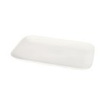 White Ceramic Rectangular Sushi Serving Platter 245CM