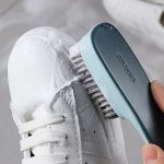 1PC Long Handle Grip Shoe Brush Soft Bristle Brush Cleaning Tool