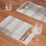 Placemat Ash Grey 6 Pack