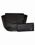 Fino BK-127+1812-765 Faux Leather Trapeze Handbag With Purse Set