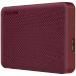 Toshiba Canvio Advance 2TB 2.5" Portable External Hard Drive USB 3.2 Gen 1 Red HDTCA20ER3AA
