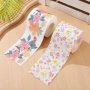 Floral Pattern Toilet Paper - Decorative Bathroom Tissue Perfect For Home Office & Travel Toilet Paper Holder Toilet Accessories